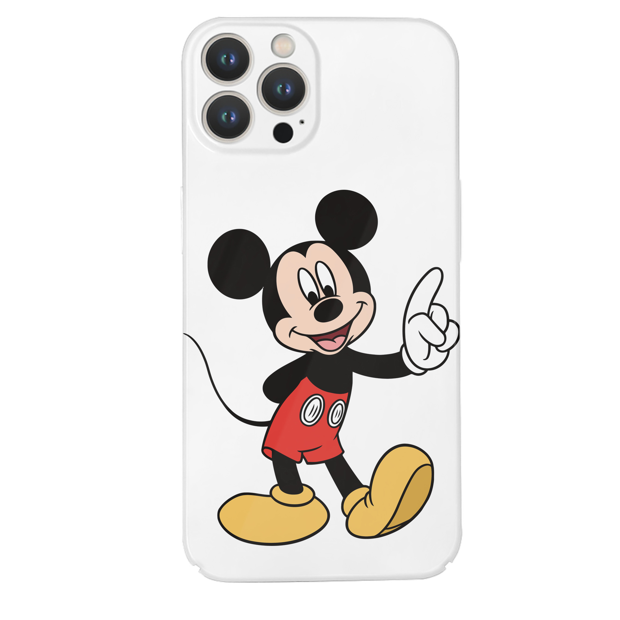 （画像用） ミッキーマウス Mickey Mouse 【iPhone 14シリーズ対応】ハードケース